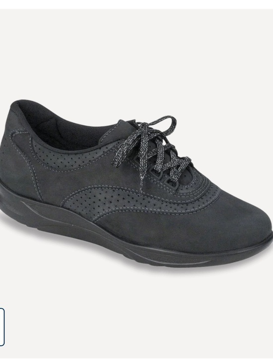 SAS Shoes - SAS Walk Easy Nero - Lace Up Walking
Shoe orthotic Size 7.5 Medium